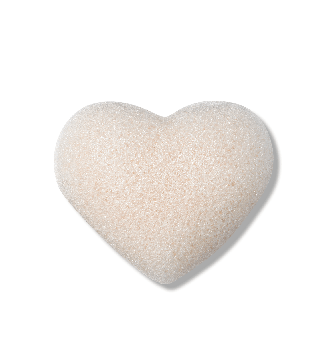 Konjac Sponge for Mature Skin heart shaped